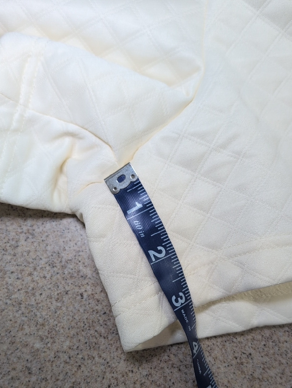 Mary Square Short Set, Madelyn, Top & Shorts, Quilted Cream, Loungewear, Size XL - Picture 12 of 15